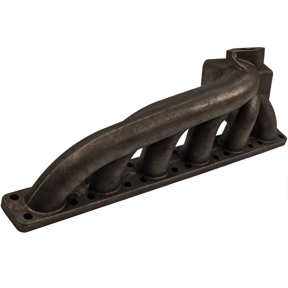Vue de profil du collecteur turbo position basse T3 BMW M50 M52 M54 S50