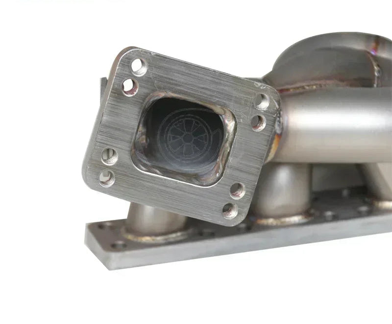 Détail de la bride turbo du collecteur position haute T3 T4 BMW M50 M52 M54 S50 S52