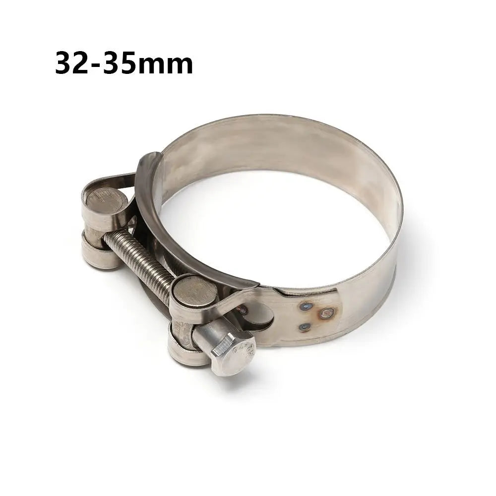 Collier de serrage inox universel pour durite en taille 32 à 35 mm Collier de serrage inox universel pour durite en taille 32 à 35 mm
