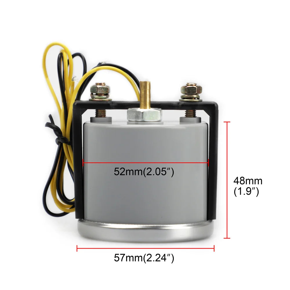 Dimensions du module de commande du contrôleur électronique de pression turbo 12V