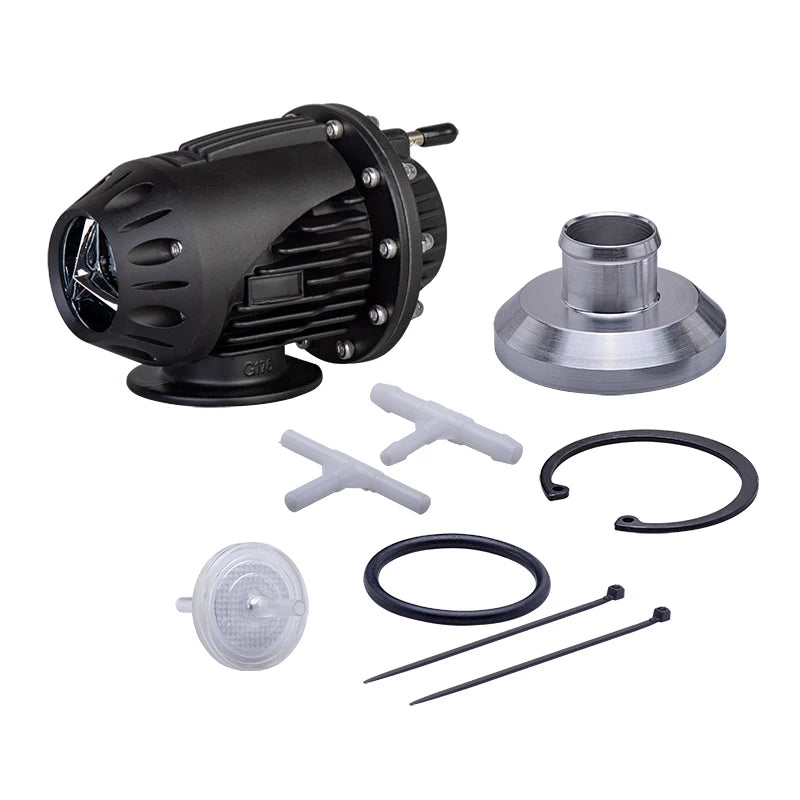 Kit complet de dump valve type HKS SQV noire avec accessoires