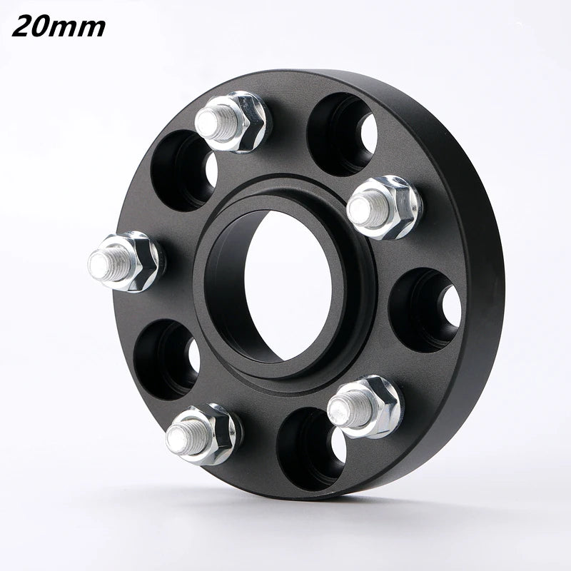 Élargisseur de voie 5x120 72,6 mm noir épaisseur 20 mm présenté seul Élargisseur de voie 5x120 72,6 mm noir épaisseur 20 mm présenté seul