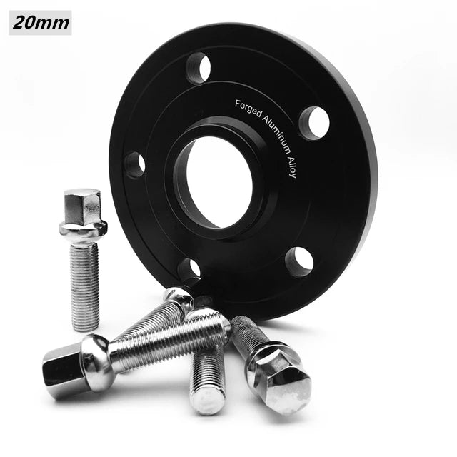 Élargisseur de voie 5x120 72,6 mm noir épaisseur 20 mm avec vis de fixation Élargisseur de voie 5x120 72,6 mm noir épaisseur 20 mm avec vis de fixation