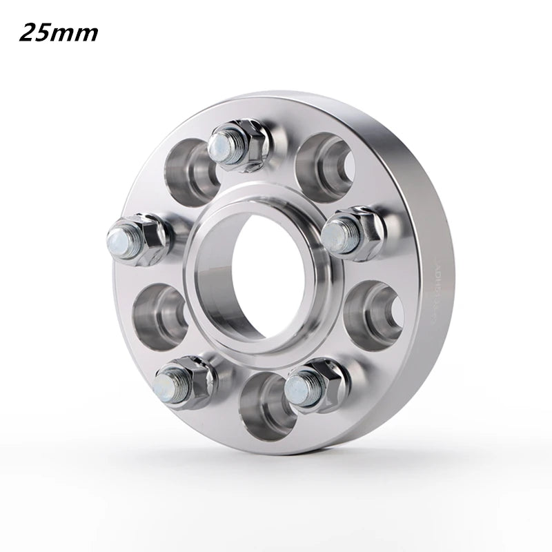 Élargisseur de voie 5x120 72,6 mm en aluminium forgé épaisseur 25 mm Élargisseur de voie 5x120 72,6 mm en aluminium forgé épaisseur 25 mm