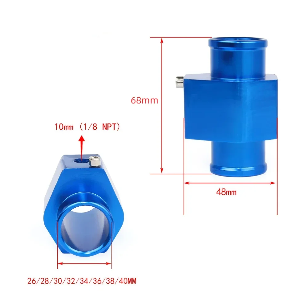 Porte sonde température d'eau, capteur de température de l'eau du radiateur, 40mm 38mm 36mm 34mm 32mm 30mm 2… — vue détaillée