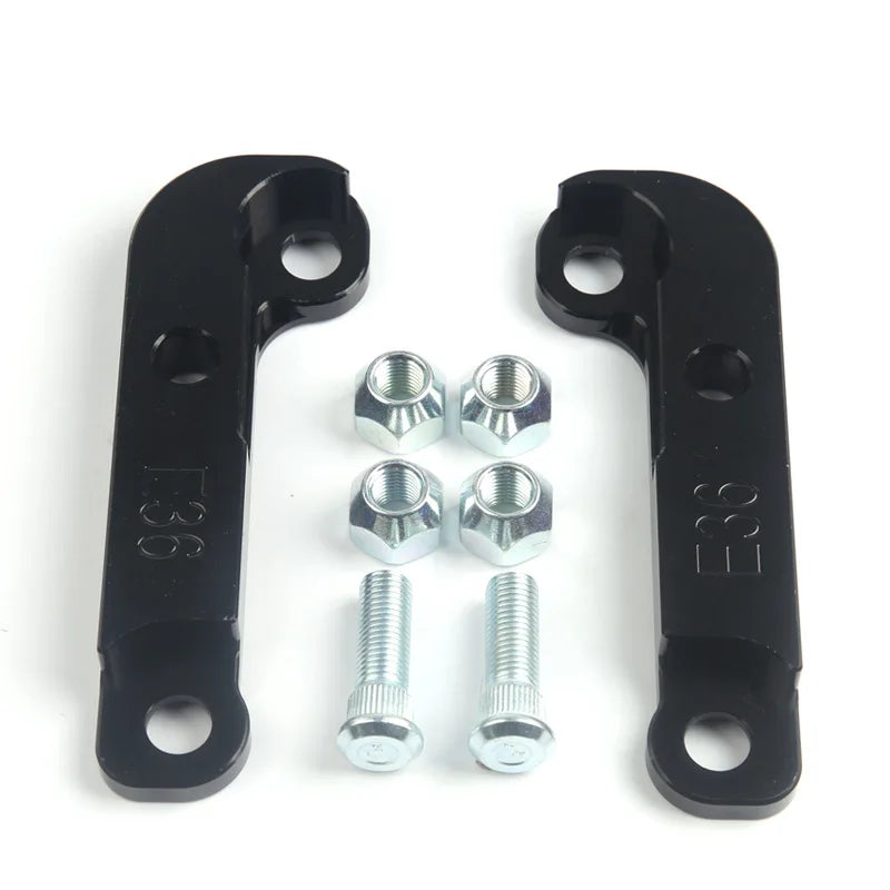 Kit drift d’augmentation d’angle BMW E36 M3 en finition noire avec visserie Kit drift d’augmentation d’angle BMW E36 M3 en finition noire avec visserie