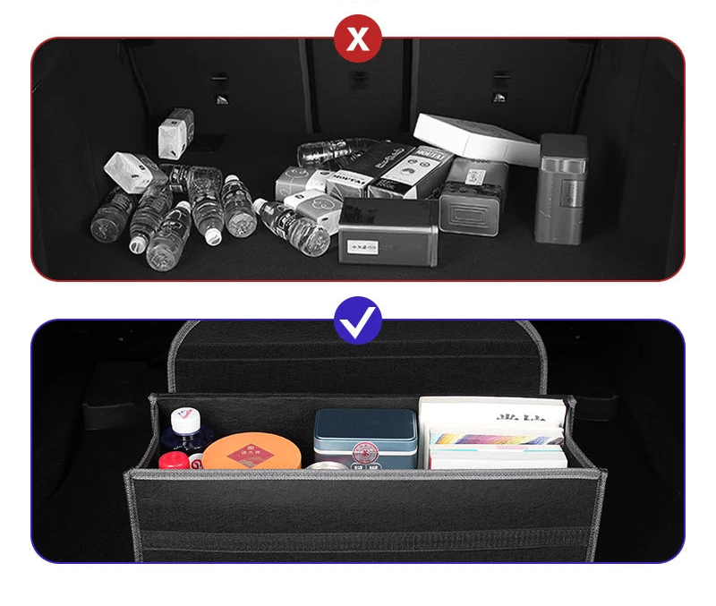 Comparaison d’usage du sac de coffre en feutrine pour organiser les objets
