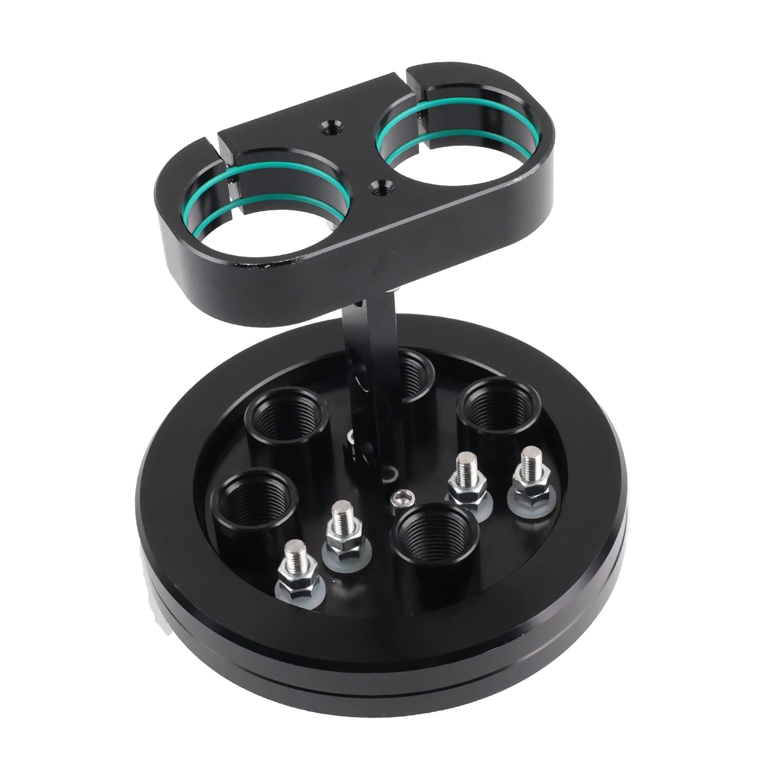 Support de pompe pour réservoir tampon essence double pompe universel compatible Walbro