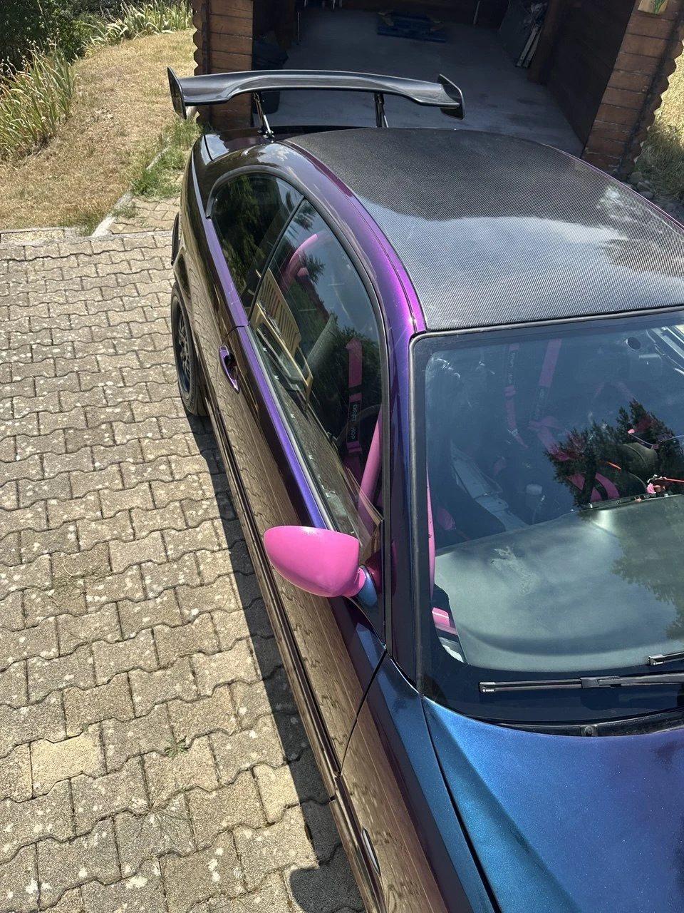Toit carbone BMW Série 3 E46 Coupé — vue détaillée