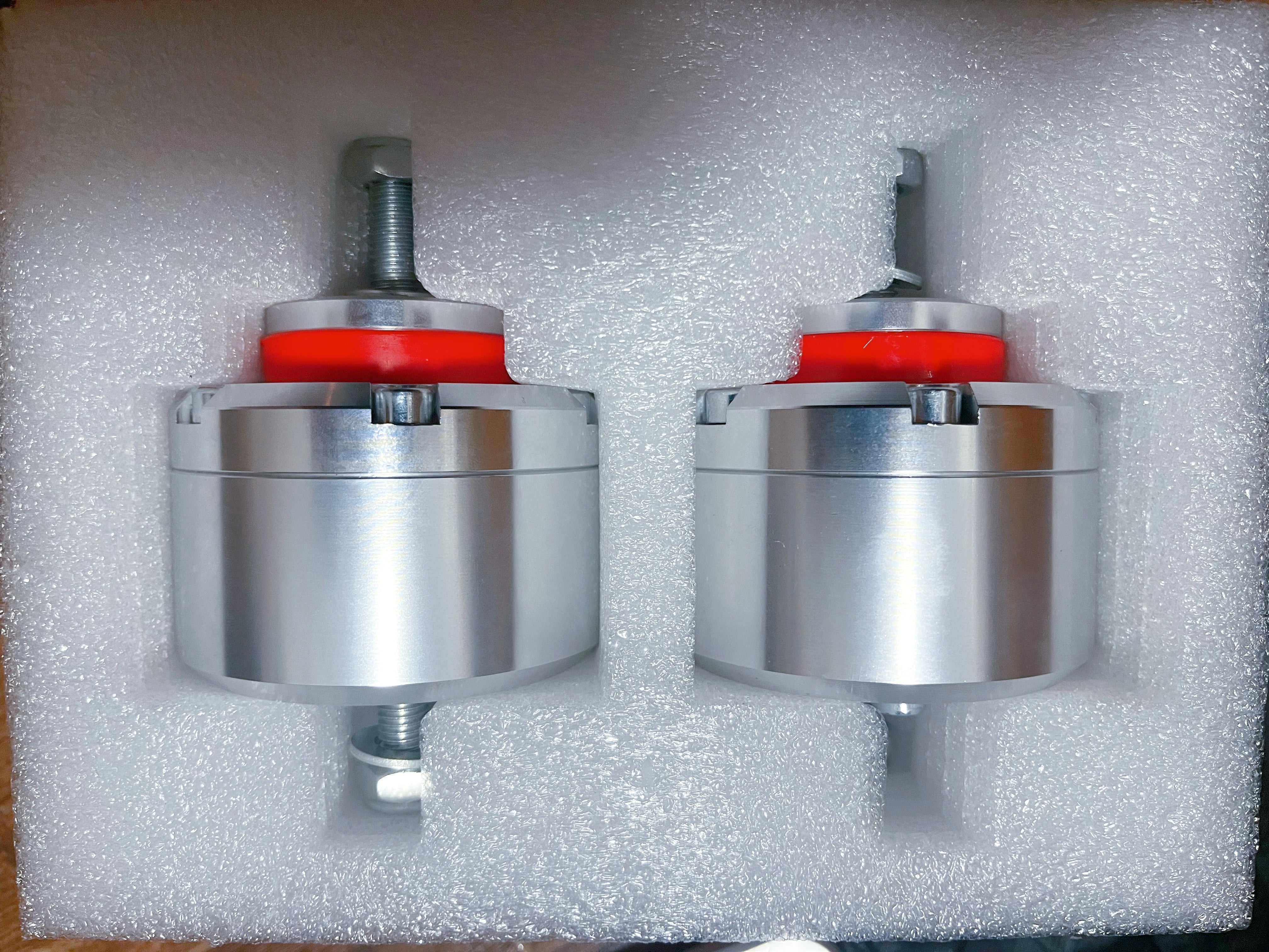 Supports moteur compétition BMW E36 E46 Z3 Z4 M3 livrés en mousse de protection