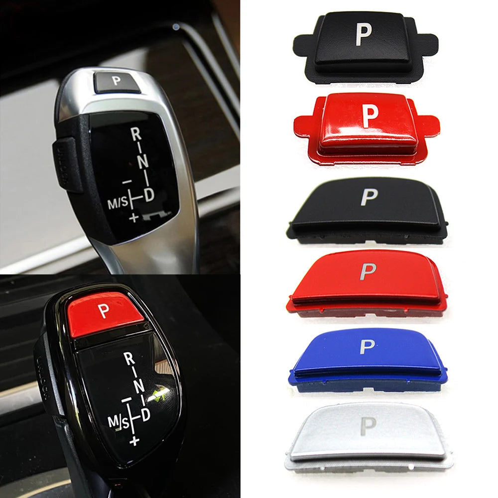 Bouton P de frein de parking BMW Série 1 2 3 4 5 6 7 X3 X4 X5 X6 noir, rouge, bleu ou argent