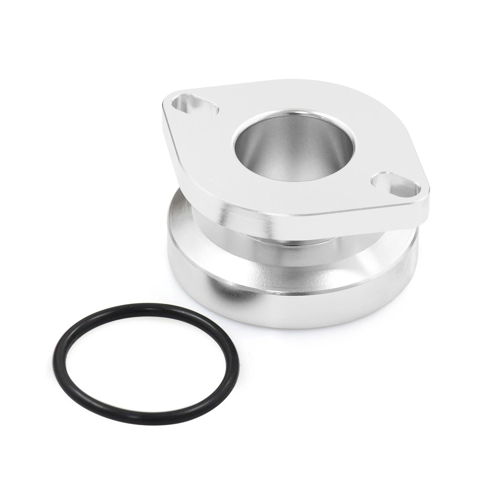 Adaptateur de dump valve Greddy FV RS vers HKS FV SSQV en aluminium avec joint torique noir
