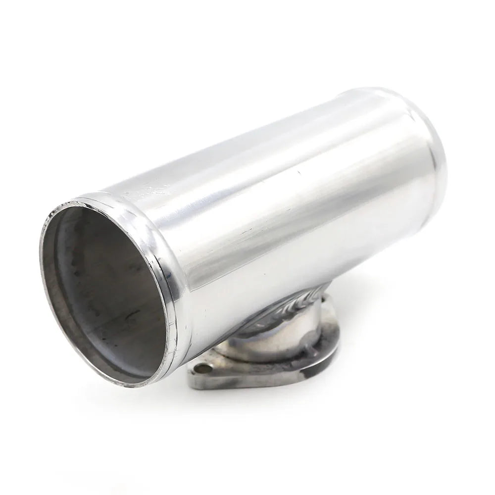 Adaptateur de dump valve Greddy RS FV RZ 63 mm en aluminium vue en angle