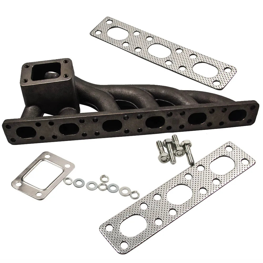 Collecteur turbo position basse T3 pour BMW M50 M52 M54 S50 avec joints, bride et visserie