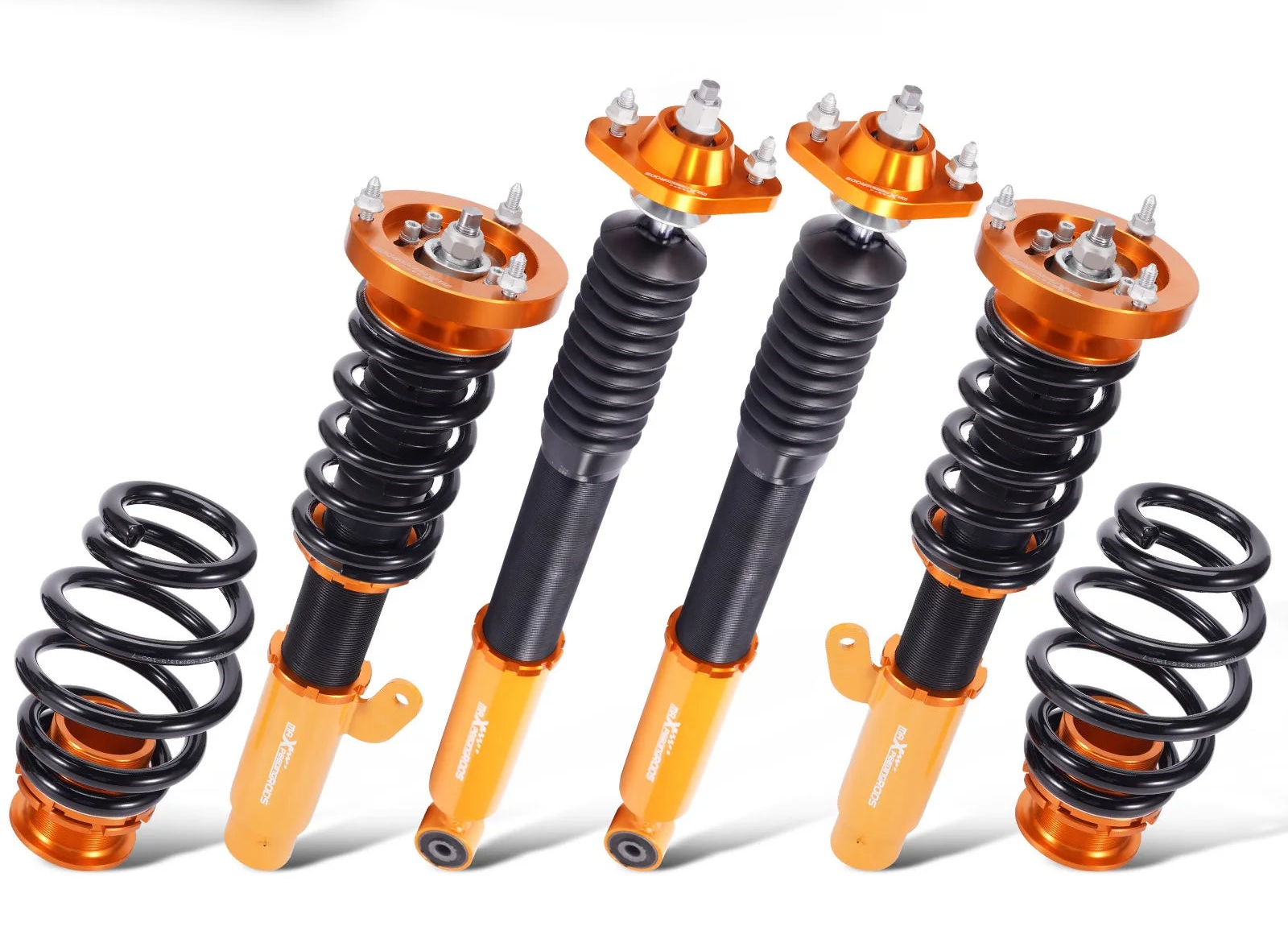 Kit de combinés filetés BMW E46 propulsion avec amortisseurs avant, arrière et ressorts