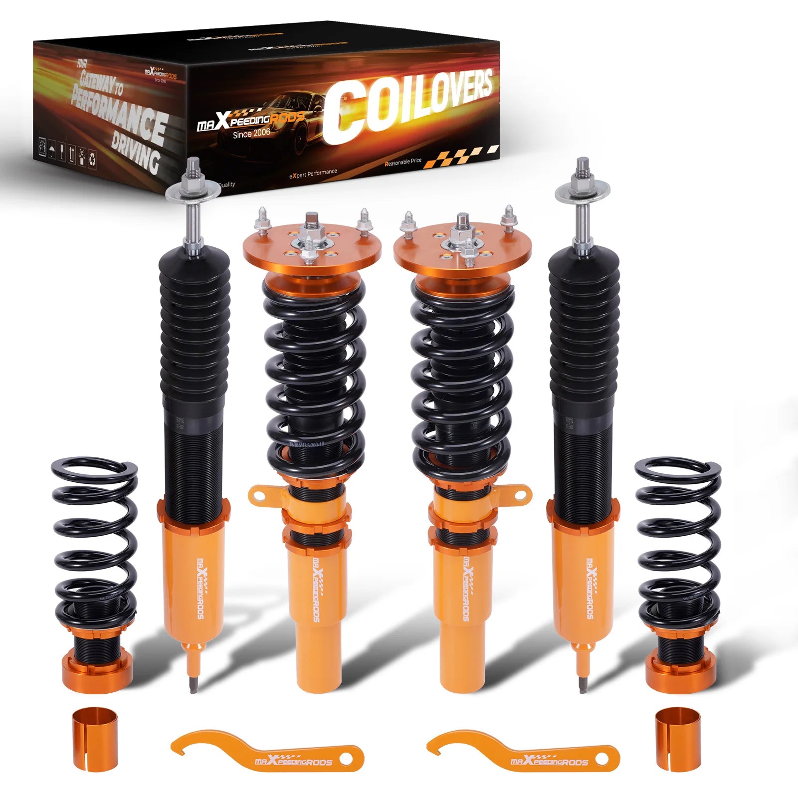 Kit complet de combinés filetés pour BMW Série 3 E90 E91 propulsion de 2006 à 2013