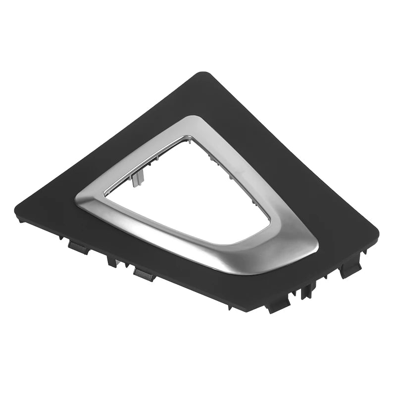 Contour de levier de vitesse BMW noir présenté seul sur fond blanc