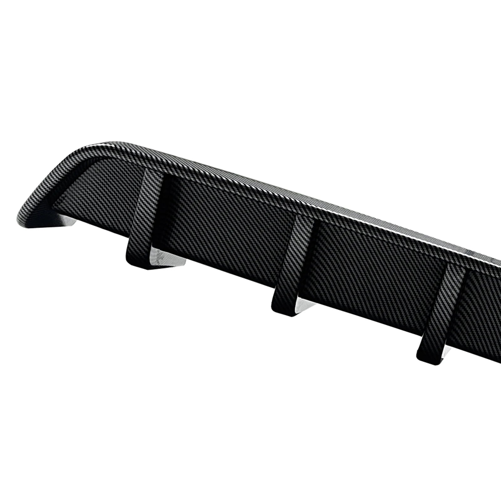 Diffuseur arrière BMW X4 F26 M Sport aspect carbone présenté seul