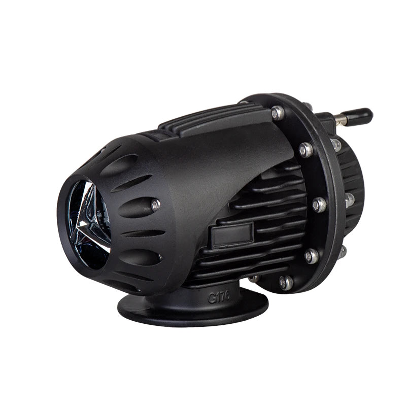 Dump valve type HKS SQV noire vue latérale