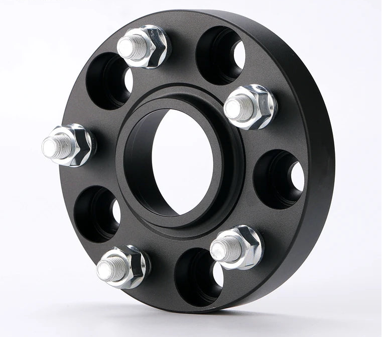 Élargisseur de voie 5x120 72,6 mm noir en aluminium forgé pour BMW E60 E90 Land Rover Mini