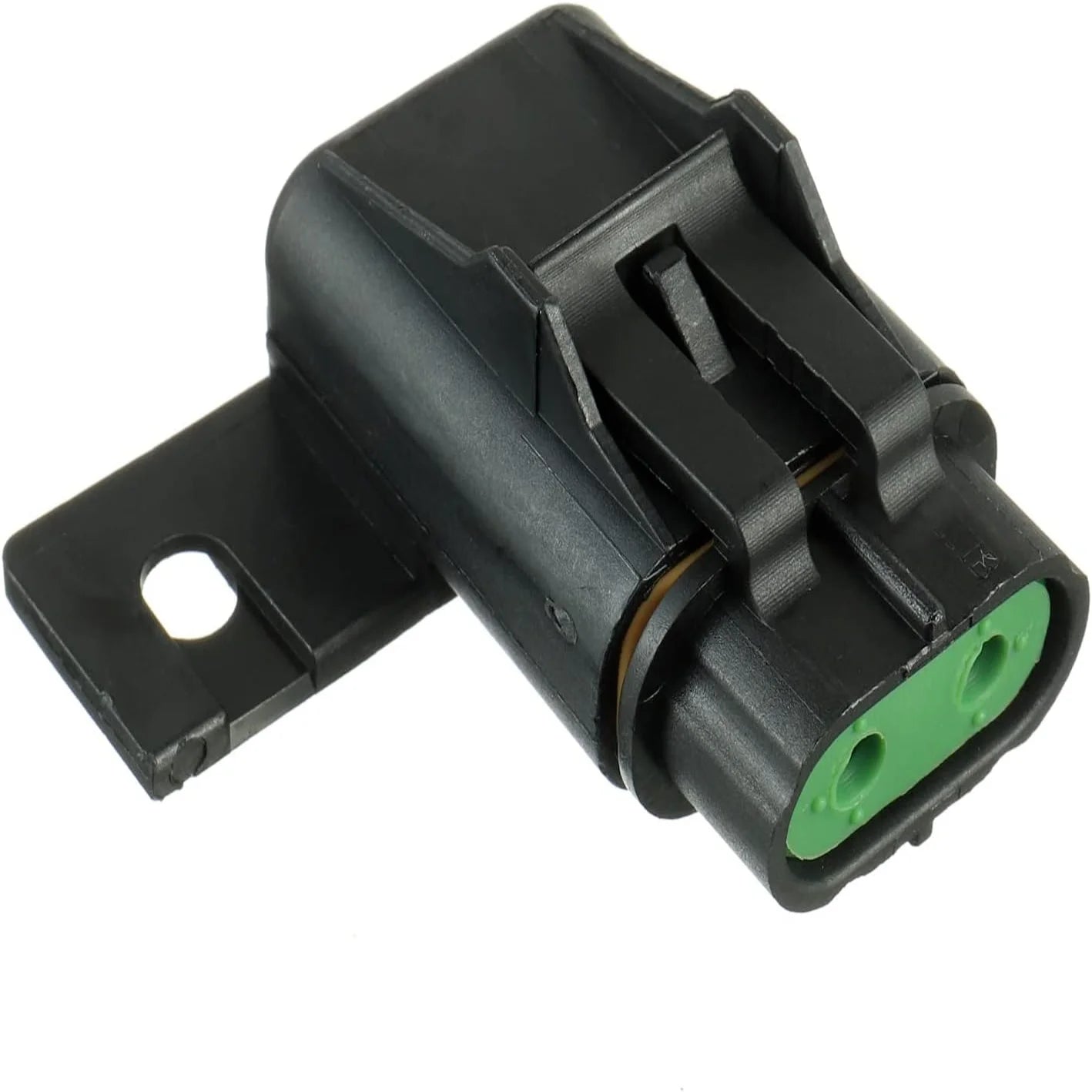 Porte-fusible ATC 12V universel étanche simple vu de face avec connecteur fermé