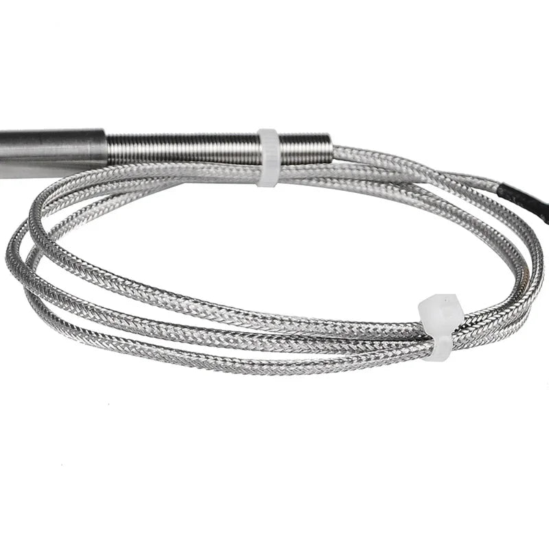 Câble tressé de la sonde EGT thermocouple type K avec sonde coudée 90°