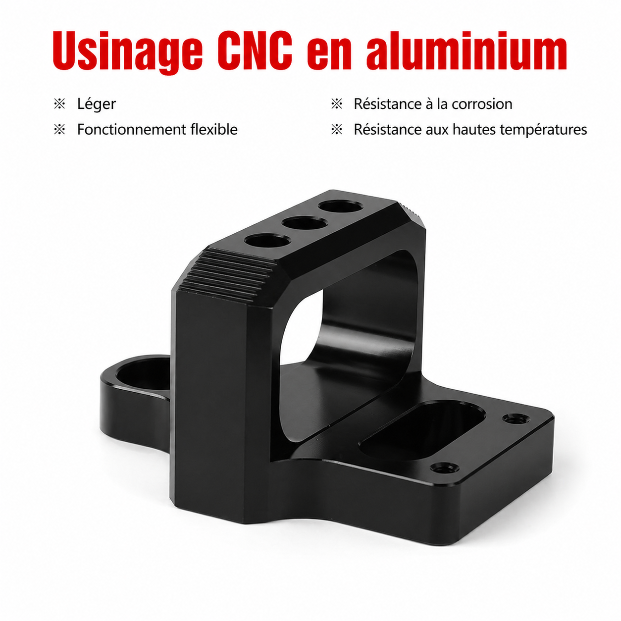 Support d’électrovanne 3 voies en aluminium usiné CNC pour MAC, AEM et boost controller universel