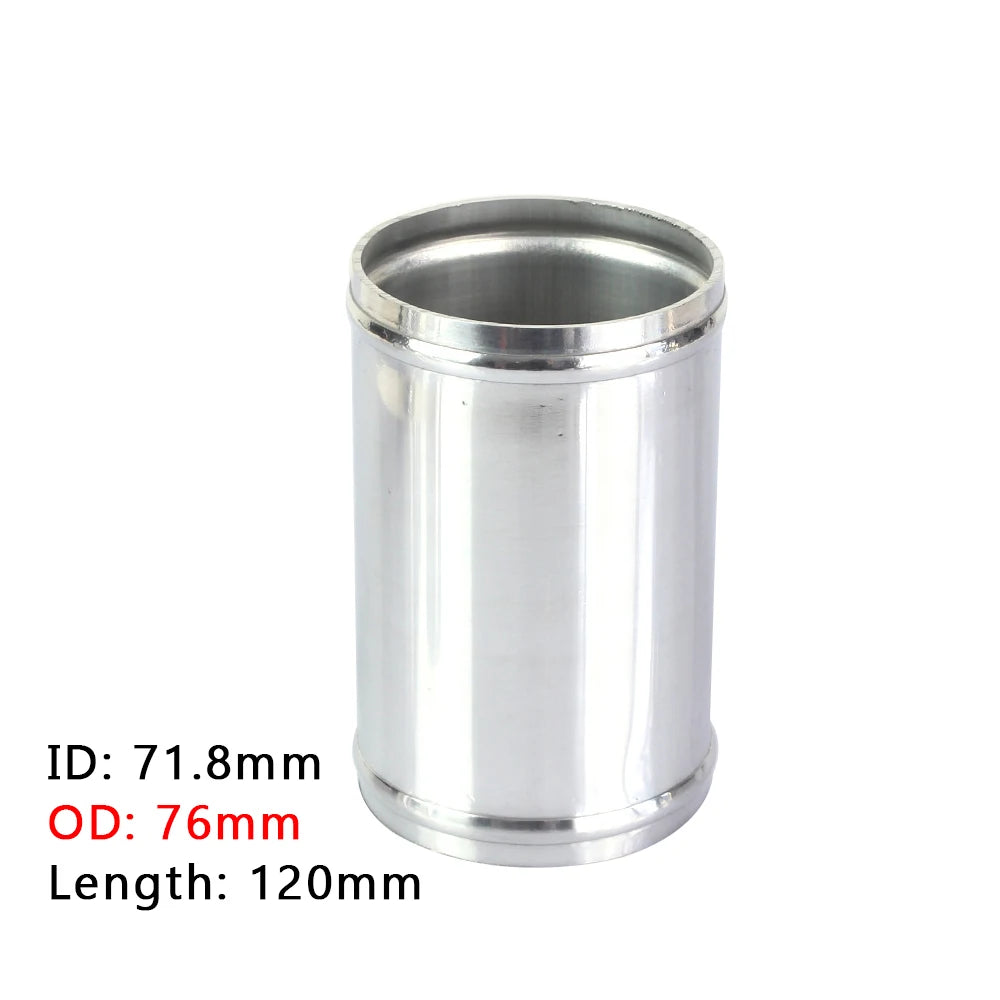 Tube aluminium universel pour admission et intercooler diamètre extérieur 76 mm